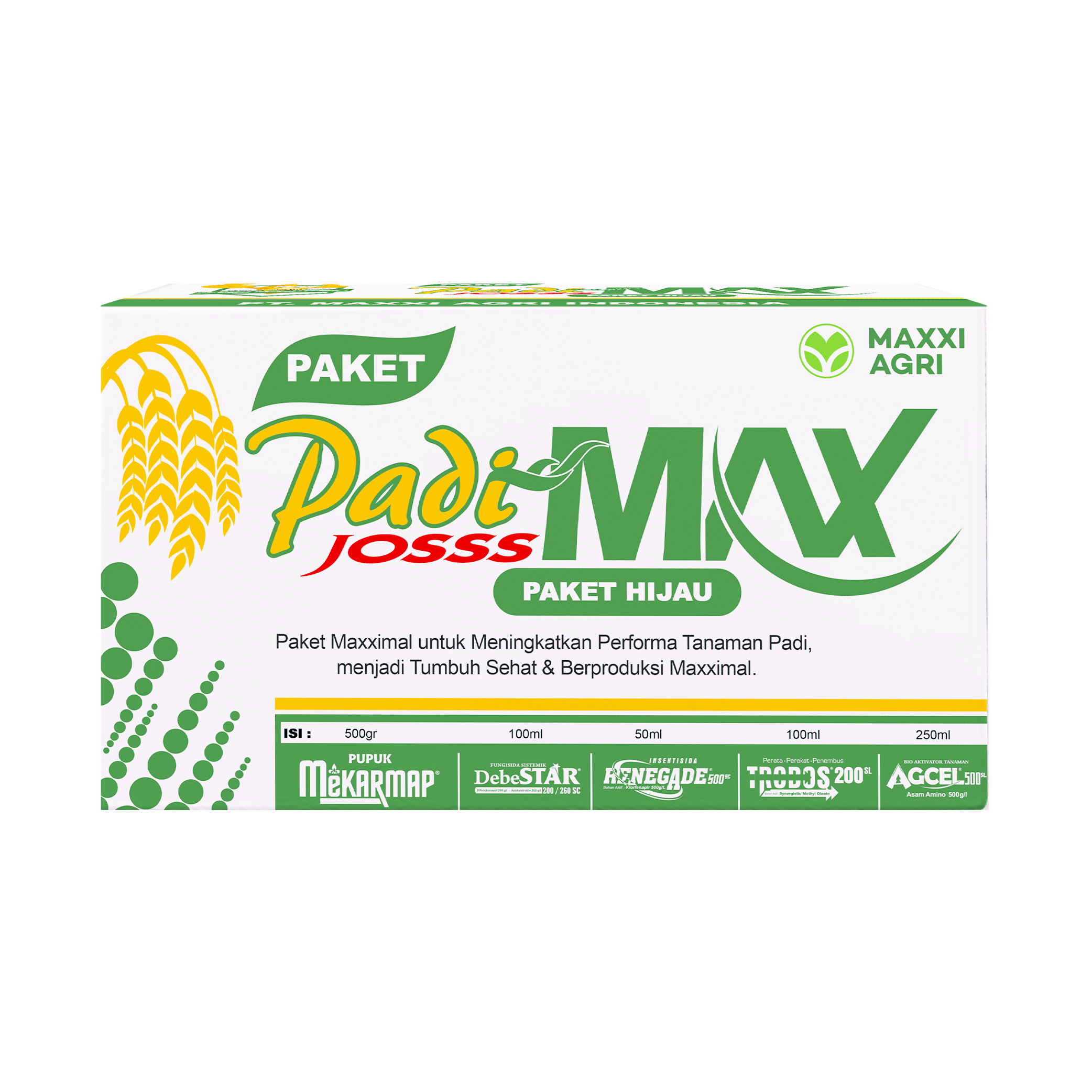 Paket Padi Josss MAX (hijau)