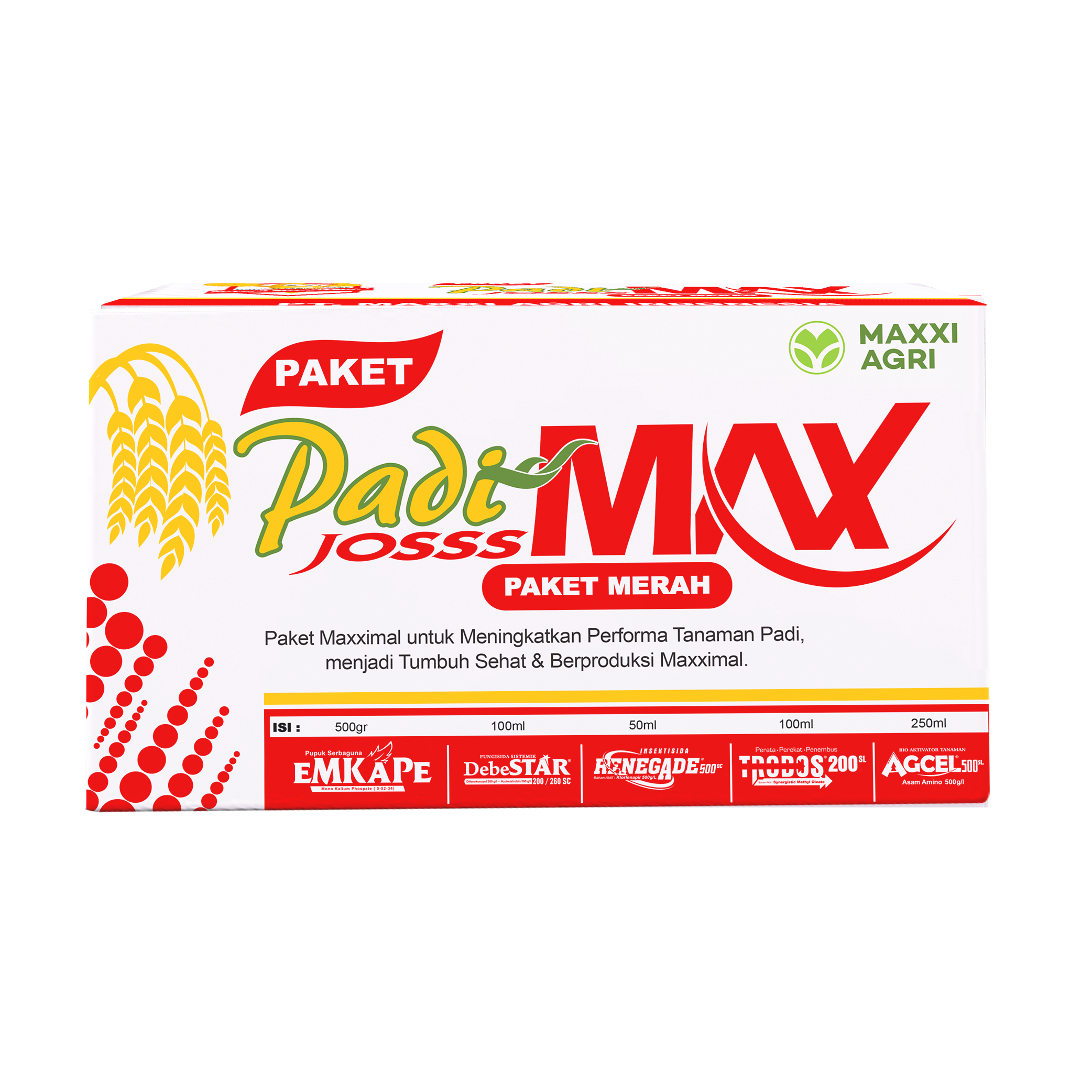 Paket Padi Josss MAX (Merah)
